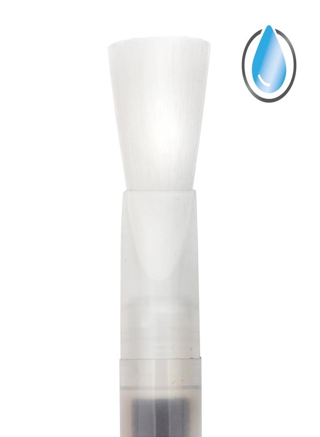 Derwent Large Chisel Tip Push Button Waterbrush with Durable Nylon Fibre Tip - Image 2